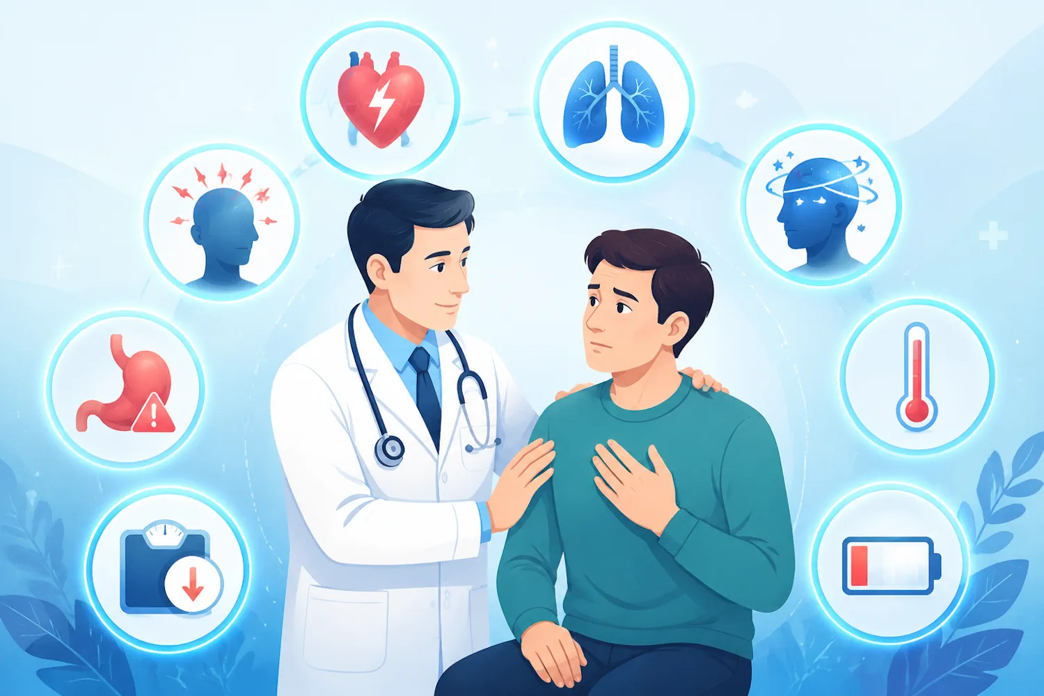 مهمترین علائمی که مراجعه به متخصص داخلی را ضروری میکنند